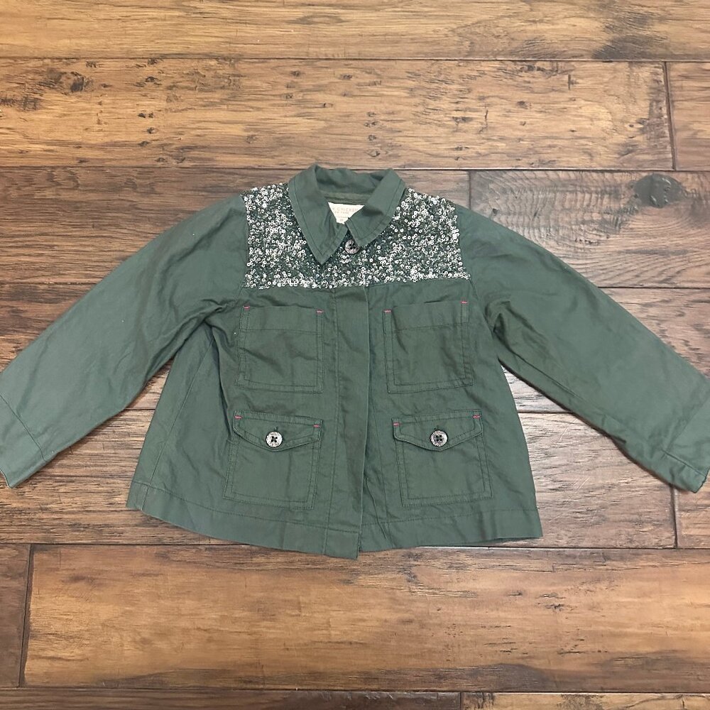 Pink Chicken Girls' Green Wylie Jacket in Green